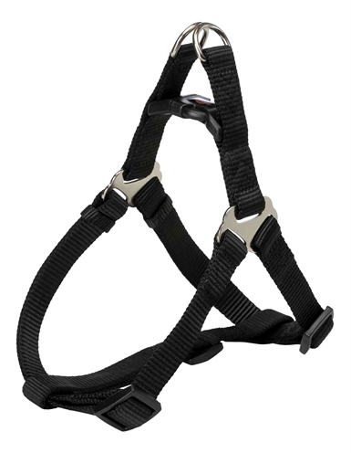 Trixie Hondentuig Premium One Touch Zwart 40-50x1,5 CM