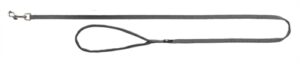 Trixie Hondenriem Premium Grijs 100x2,5 CM