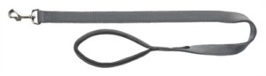 Trixie Hondenriem Premium Grijs 120x1,5 CM