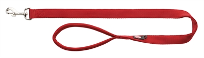 Trixie Hondenriem Premium Rood 180x1,5 CM