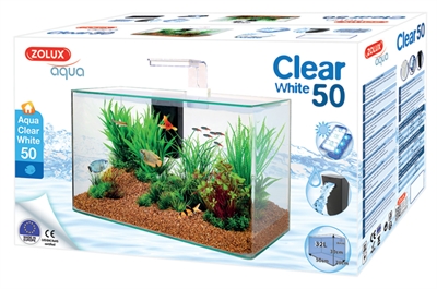 Zolux Aquarium Clear Kit Zwart 32 L 50x25x38 cm
