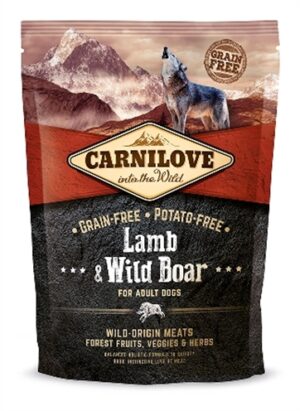 Carnilove Lam / Wild Zwijn Volwassen Hondenvoer 1,5 KG