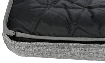 Trixie Sofa Bed Nero Meubelbeschermer Grijs 90x90 cm — Comfortabel hondenbed voor op de bank
