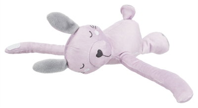 Trixie Junior Speelset Deken en Konijn Grijs/Lila — Comfortabele plek voor je pup