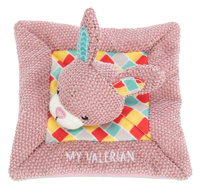 Trixie Junior Knuffeldoek Konijn met Valeriaan 13x13 cm 4st