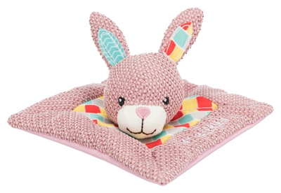 Trixie Junior Knuffeldoek Konijn met Valeriaan 13x13 cm 4st
