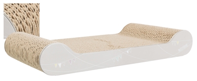 Trixie Junior Krabplank Lichtgrijs 38x18x6 cm met kattenkruid
