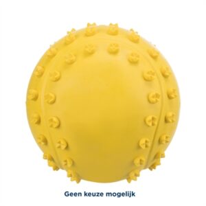 Trixie Speelbal Natuurrubber 6 CM Assorti 4 ST