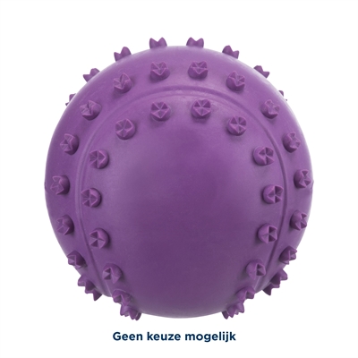 Trixie Speelbal Natuurrubber 6 CM Assorti 4 ST
