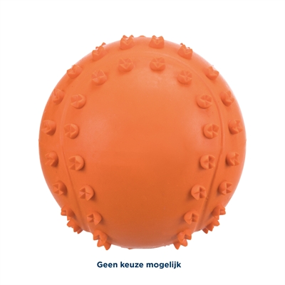 Trixie Speelbal Natuurrubber 6 CM Assorti 4 ST