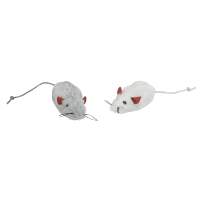 Trixie Pluche Muizen 9 CM Assorti 48 ST