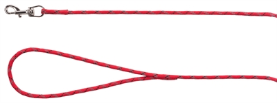 Trixie Hondenriem Junior Sleeplijn Rood 4 mm x 4 mtr