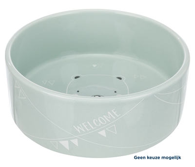 Trixie Junior Keramische Voerbak 12 cm 300 ml Assorti 4st