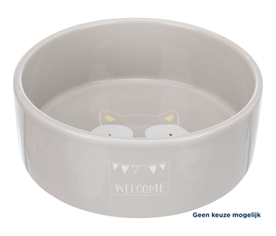 Trixie Junior Keramische Voerbak 12 cm 300 ml Assorti 4st