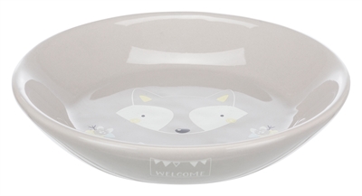 Trixie Junior Keramische Voerbak Laag 14 cm 200 ml Assorti 4 st