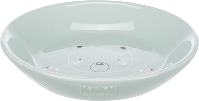 Trixie Junior Keramische Voerbak Laag 14 cm 200 ml Assorti 4 st