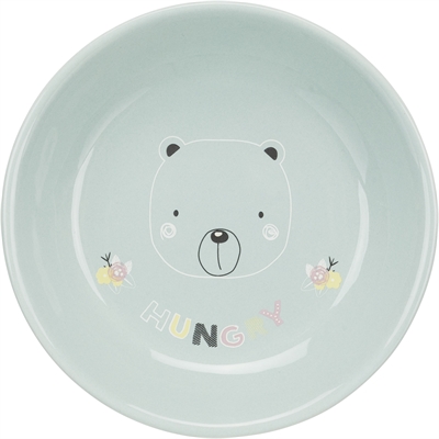 Trixie Junior Keramische Voerbak Laag 14 cm 200 ml Assorti 4 st