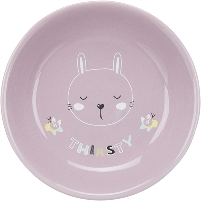 Trixie Junior Keramische Voerbak Laag 14 cm 200 ml Assorti 4 st