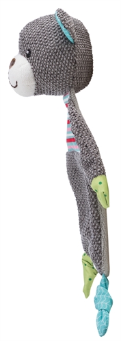 Trixie Junior Beer Pluche 28 cm - Hondenspeelgoed 3 st