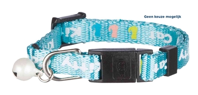 Trixie Halsband Kat Junior Assorti met Belletje 20-30 cm