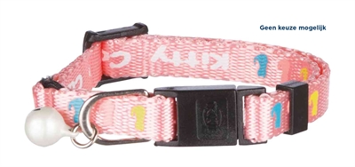 Trixie Halsband Kat Junior Assorti met Belletje 20-30 cm
