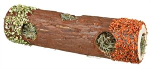 Trixie Tunnelbuis Met Hooi En Hibiscusbloesem / Wortel / Erwt 20x6,5x6,5 CM 25 GR