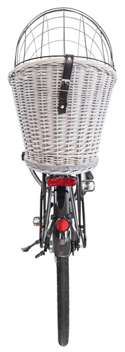 Trixie Fietsmand Bagagedrager Grijs 55x35x49 cm met Rooster