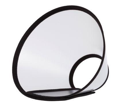 Trixie Beschermkraag Met Klittenband Kunststof Transparant 36-43x18 CM