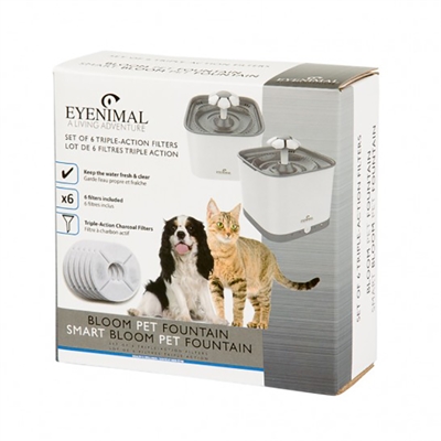 Eyenimal Filters voor Bloom en Smart Bloom Drinkfontein 6 stuks