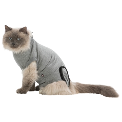 Trixie Operatie Shirt Kat Grijs S/M