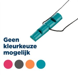 Trixie Hondenfluit Dubbeltoon Kunststof Assorti 7,5 CM