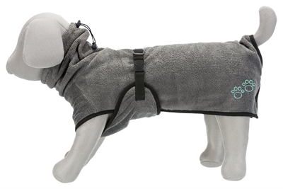 Trixie Badjas Hond Badstof Grijs 30 cm