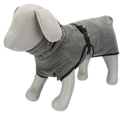 Trixie Badjas Hond Badstof Grijs 60 cm