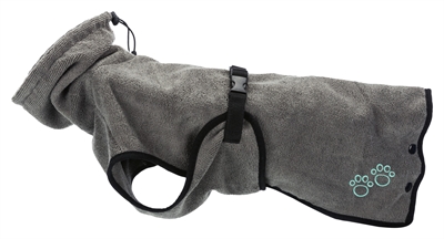 Trixie Badjas Hond Badstof Grijs 75 cm