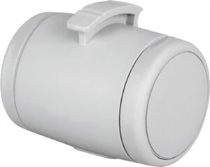 Flexi Poepzak / Snackbox Lichtgrijs 5x5x7 CM