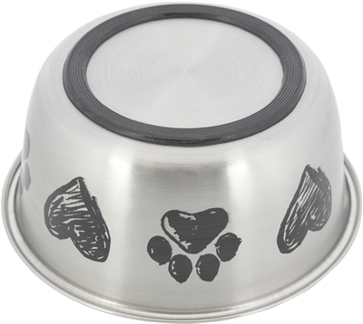 Trixie Voerbak Hond Hart Pootje 2 Ltr 20 cm 4 st