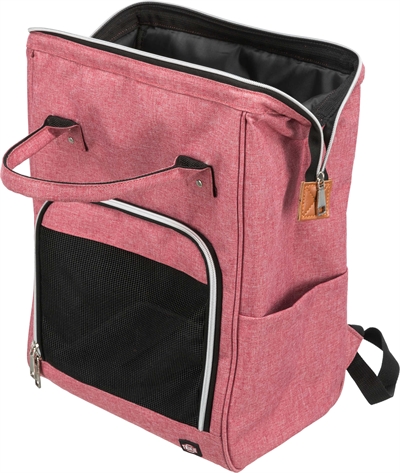 Trixie Hondentas Rugtas Ava Rood 42x32x22 cm tot 10 kg
