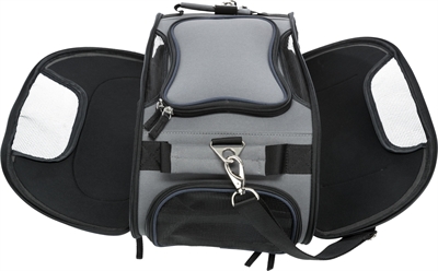 Trixie Hondentas Vliegtuigtas Wings Grijs/Blauw 46x28x23 cm