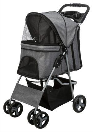 Trixie Hondenbuggy Grijs 47x80x100 CM Tot 15 KG