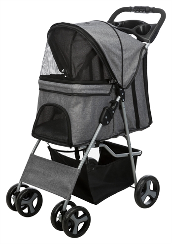 Trixie Hondenbuggy Grijs 47x80x100 CM Tot 15 KG