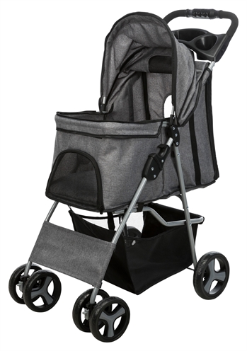 Trixie Hondenbuggy Grijs 47x80x100 cm Tot 15 KG