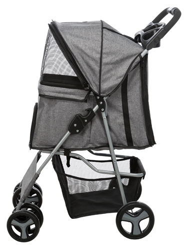 Trixie Hondenbuggy Grijs 47x80x100 cm Tot 15 KG