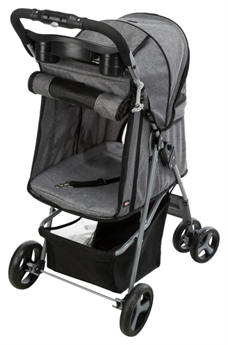 Trixie Hondenbuggy Grijs 47x80x100 cm Tot 15 KG