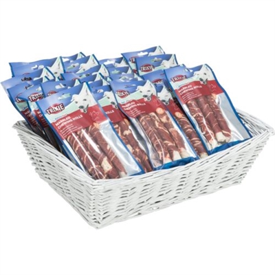Trixie Denta Fun Kauwrollen Rundvlees 17 cm 3 st 140 gr