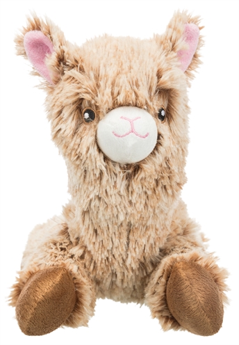 Trixie Pluche Alpaca 22 cm - Hondenknuffel zonder geluid
