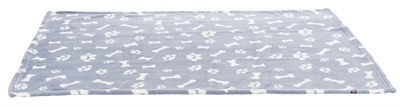 Trixie Hondendeken Kenny Fleece Blauw 100x75 cm — Comfortabele ligplek voor jouw hond