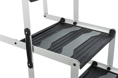 Trixie Vouwtrap 4-delig Aluminium/Kunststof Tot 75 kg 160x37x70 cm