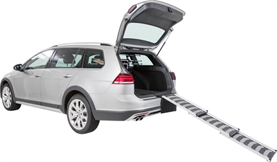 Trixie Telescopische Loopplank Tot 90 KG Zwart/Grijs 78-175x40 CM