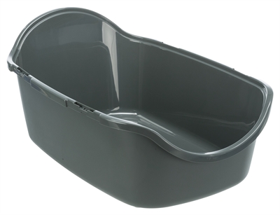 Trixie Be Eco Gerecycled Kattenbak Vico Met Kap 56x40x40 cm Antraciet/Groen