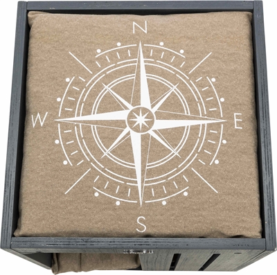 Trixie Be Nordic Kattenhuis Alva Antraciet/Zand 36x36x51 cm